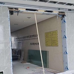 新都區(qū)感應(yīng)門安裝維修案例