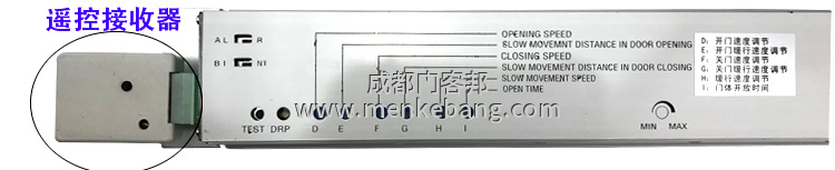自動(dòng)門半圓感應(yīng)器說明書,感應(yīng)門控制器調(diào)節(jié)圖