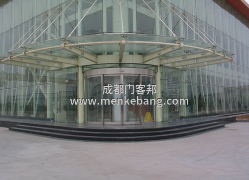 弧形門玻璃自動(dòng)門定制安裝